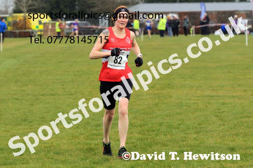 Womens 35+ and Mens 65+ 2023 NEMAA Cross Country, Croft Circuit, North Yorkshire. Photo: David T. Hewitson/Sports for All Pics